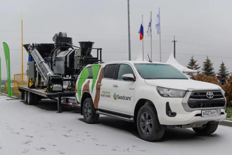Мобильная обработка семян, фото